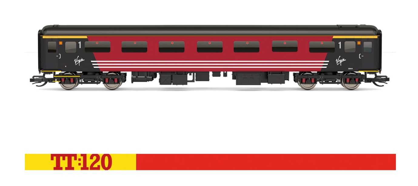 Hornby TT4087 - TT - Personenwagen Mk2F FO, Virgin, Ep. V